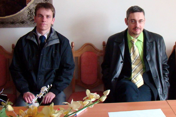 учасники круглого столу - Миронов Ю.Б. та Фещин Ю.